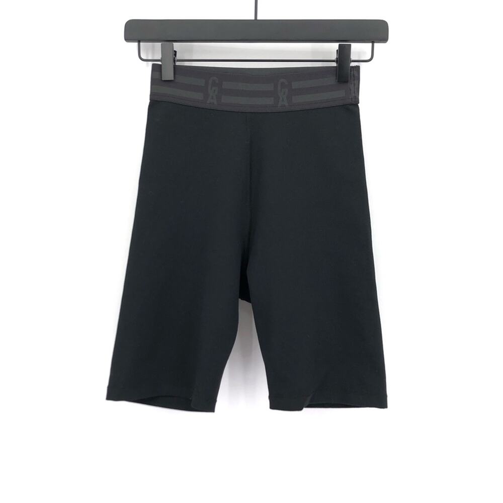 GOOD AMERICAN Icon Biker Short Black 2